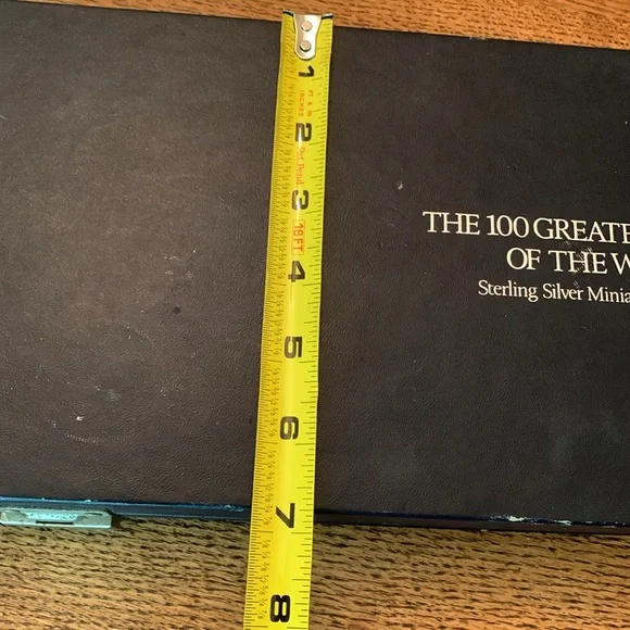 Collection of 25 mini sterling silver stamps from around the world in hard case - Picture 14 of 14